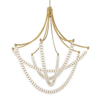 Minka Lavery 5648-L Pearl 50" Wide Abstract Chandelier