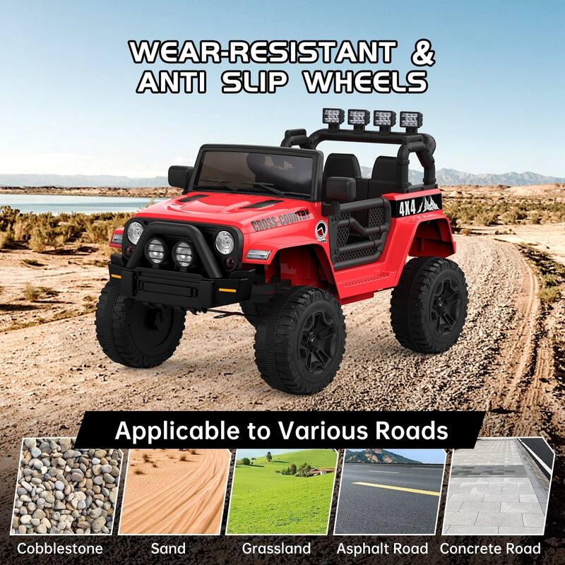 12V Kids Ride on Truck Car with Remote Control