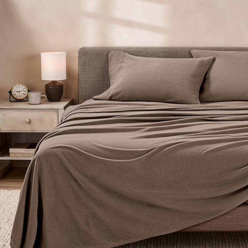 Bare Home Polar Fleece Deep Pocket Sheet Set
