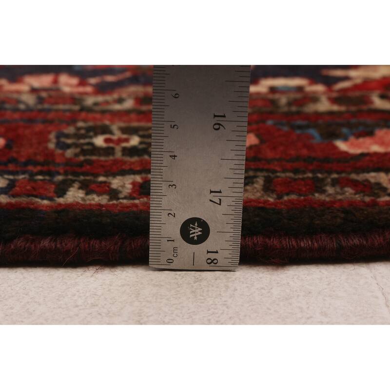 ECARPETGALLERY Hand-knotted Andelz Navy Wool Rug - 3'7 x 11'11