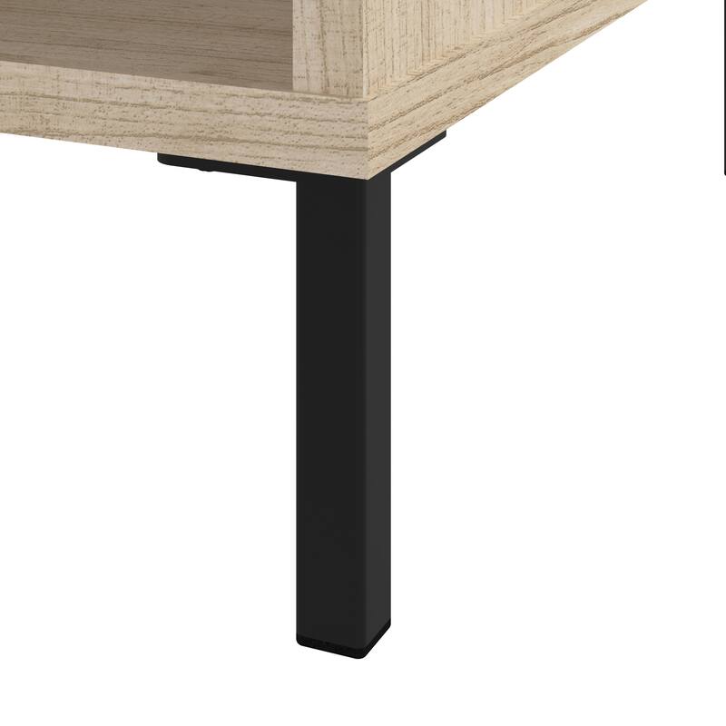 Bush Furniture Essence Bedroom Nightstand with Drawer and Storage