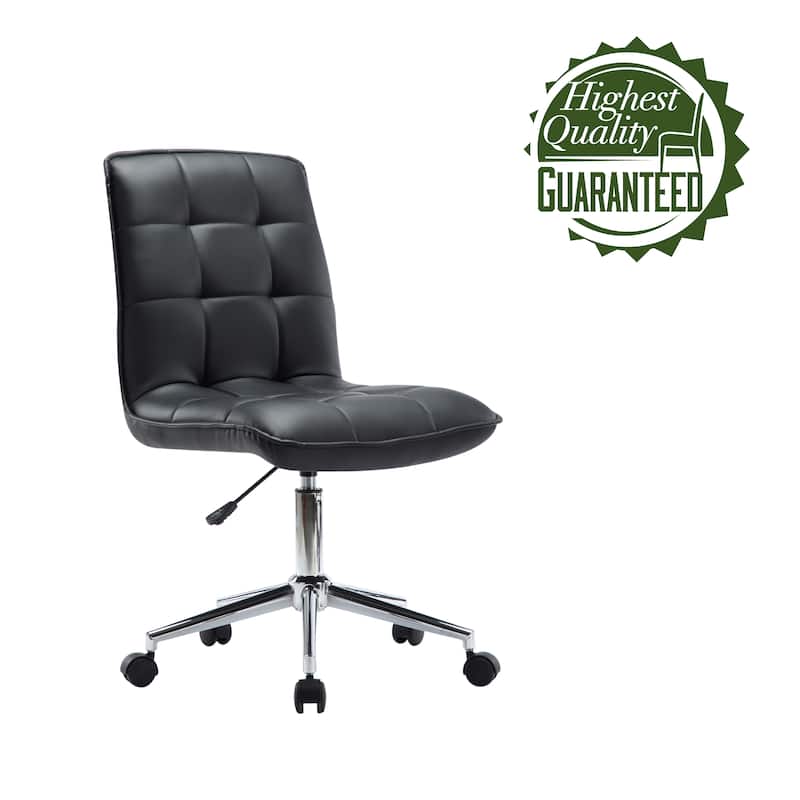Porthos Home Egan Adjustable PU Leather Office Chair