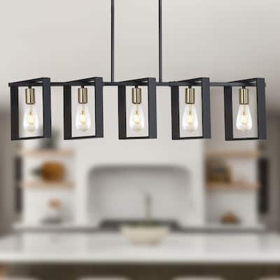 Kitchen Island Lighting Fixture, Dining Room 4 Lights Chandeliers