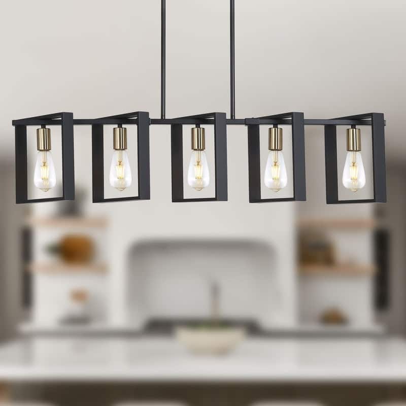 Kitchen Island Lighting Fixture, Dining Room 4 Lights Chandeliers