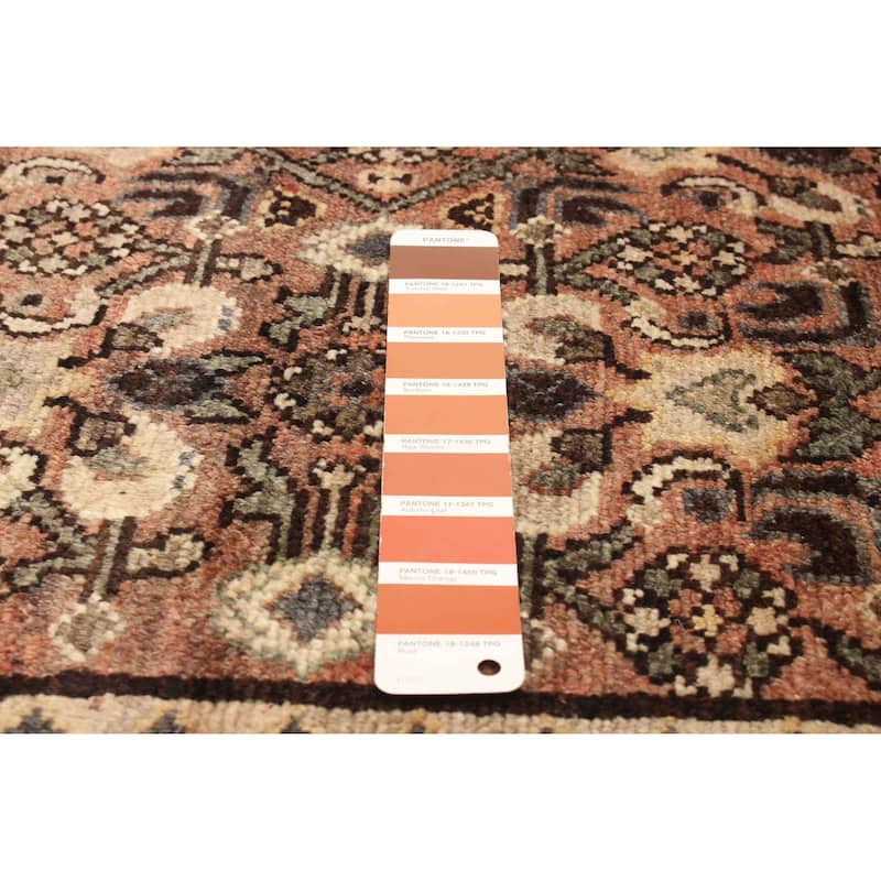ECARPETGALLERY Hand-knotted Andelz Copper Wool Rug - 3'6 x 9'6