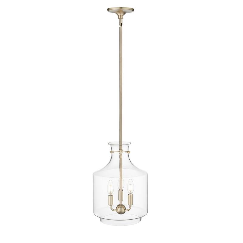 Millennium Lighting 22803 Mahannah 3 Light 11" Wide Taper Candle
