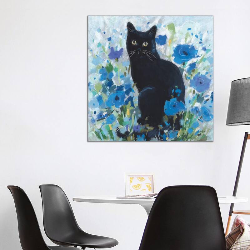 iCanvas "Blueming XIV" by Lisa Audit Canvas Print - 37x37x1.5