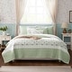 preview thumbnail 51 of 87, Madison Park Vanessa 6 Piece Cotton Percale Quilt Set with Throw Pillows