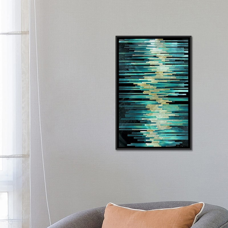 iCanvas "Spirit With Mechanism" by 5by5collective Framed Canvas Print