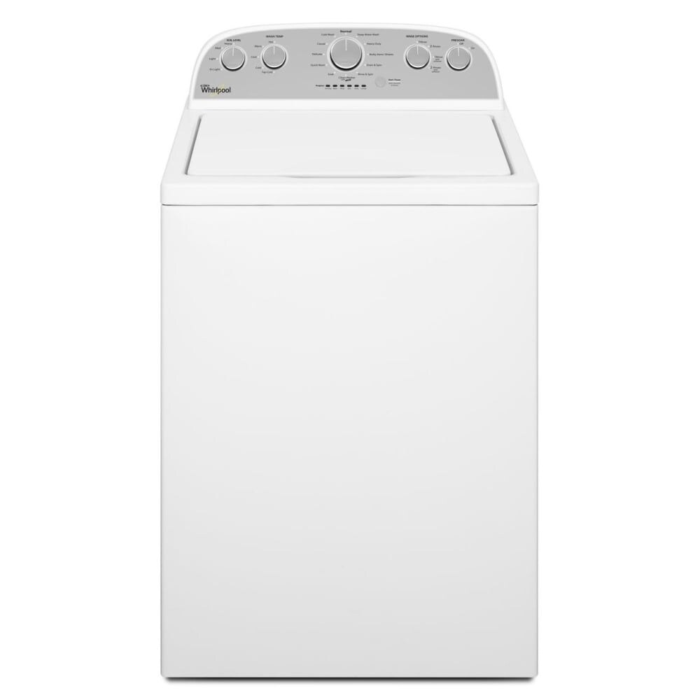Shop Black Friday Deals On Whirlpool Wtw5000dw 4 3 Cu Ft Cabrio He Top Load Washer With Low Profile Impe White Overstock 22914977