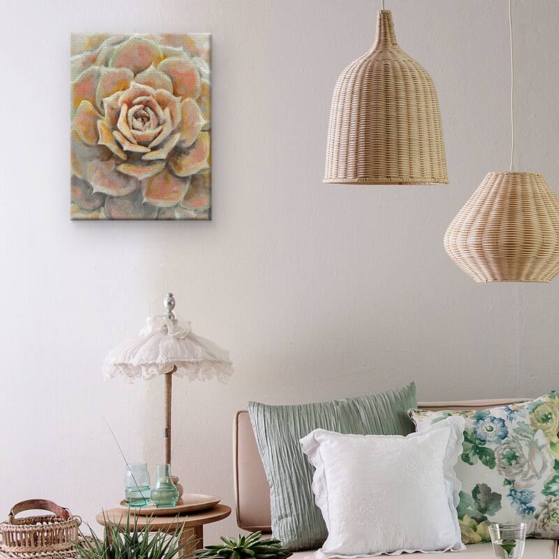 Desert Bloom Canvas Art Print