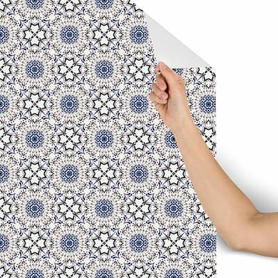 Ceramic Tile Removable Wallpaper - 10'ft H x 24''inch W