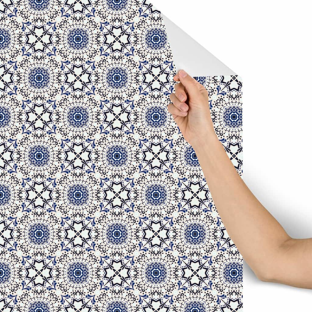 Ceramic Tile Removable Wallpaper - 10'ft H x 24''inch W
