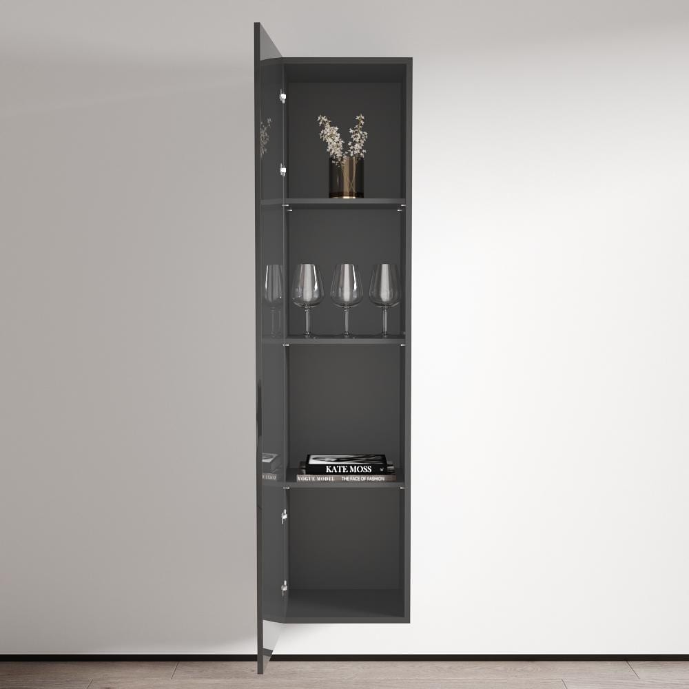 Strick & Bolton Hadi Wall-mounted Bookcase - Picture 17 of 19