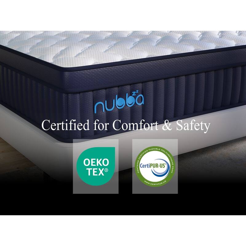 14" queen size elite luxury hybrid mattress - firm