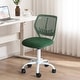 preview thumbnail 38 of 91, HomyLin Armless Swivel Kids Desk Chair with Mesh Padded Seating