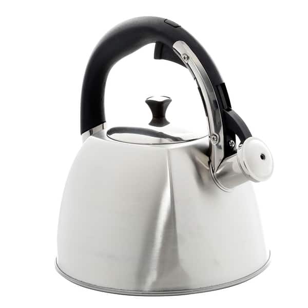 Viking 2.5 Quart Stainless Steel Whistling Tea Kettle 