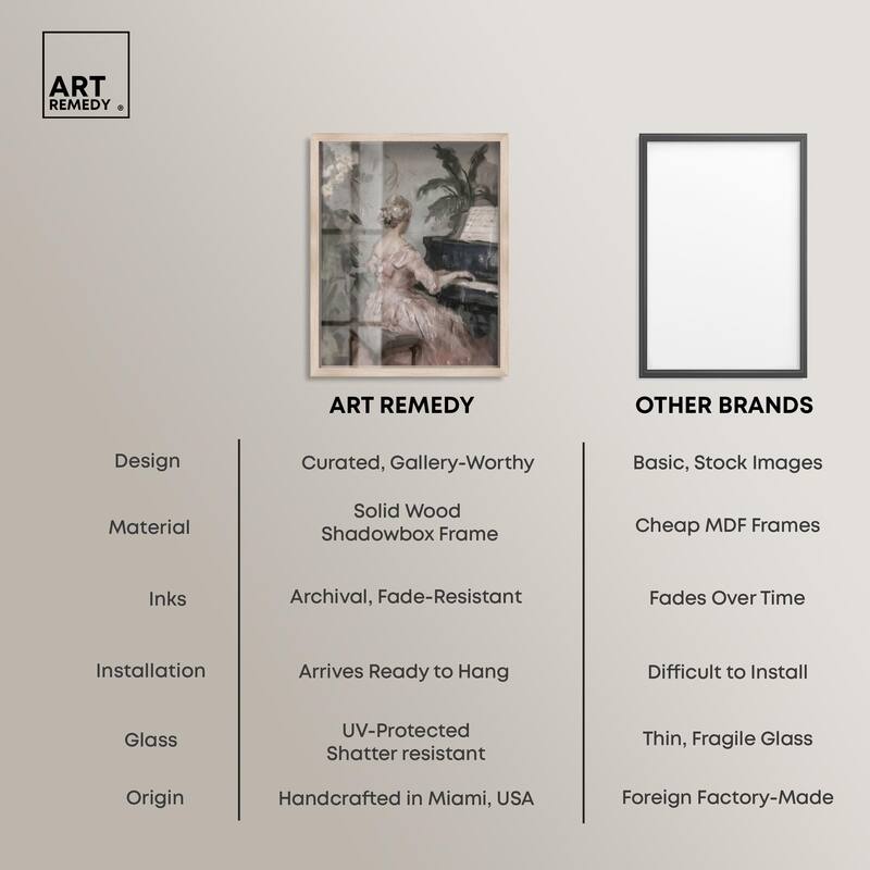 Soft Music Shadowbox by Art Remedy