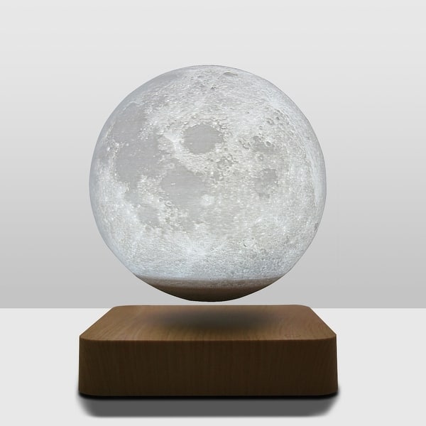 Vaccinere Konkret sandsynligt Levitation Moon Lamp 3D Print Floating Moon - Overstock - 35550552