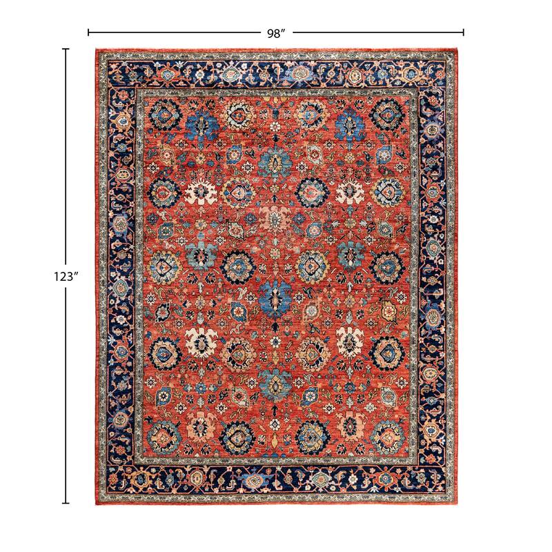 Serapi One-of-a-Kind Hand-Knotted Area Rug - Red - 8' 2" x 10' 3"