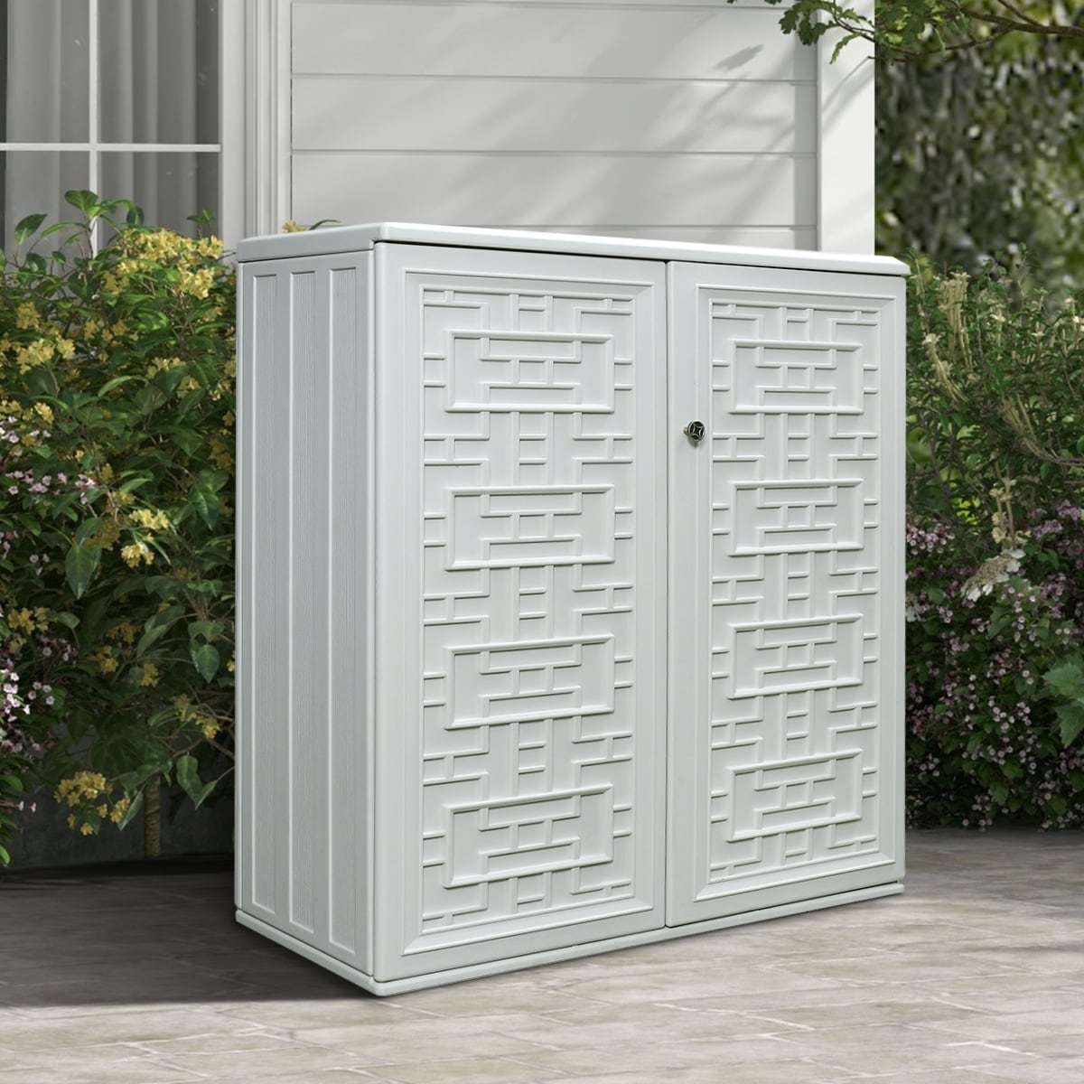 Waterproof outdoor online towel storage