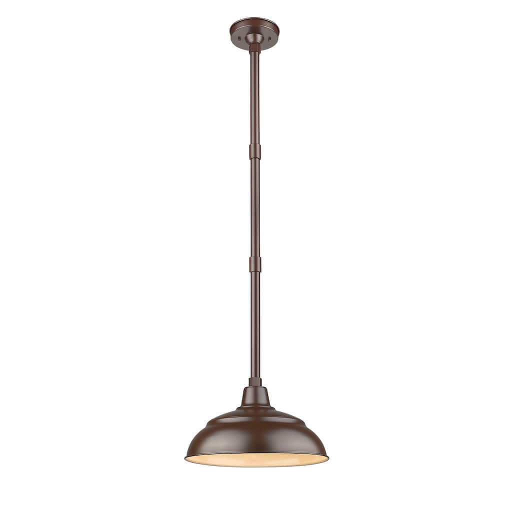 Millennium Lighting 14" Warehouse Shade with Stems & Canopy