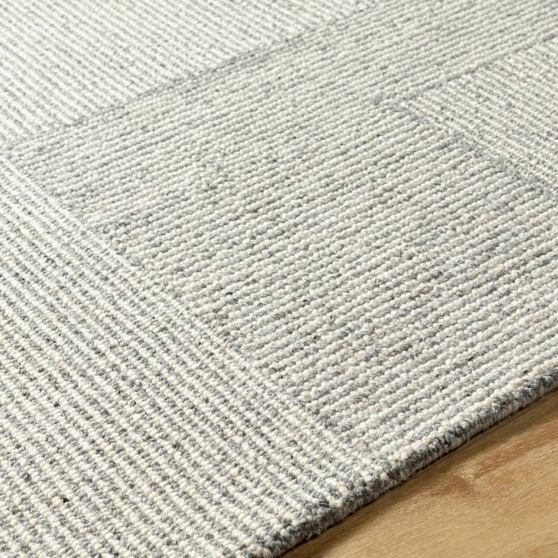 Livabliss Wazney Handmade Wool Farmhouse Area Rug