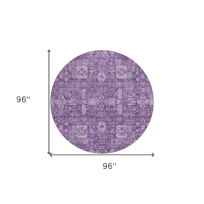 HomeRoots Oriental Transitional Rectangle Outdoor Rug