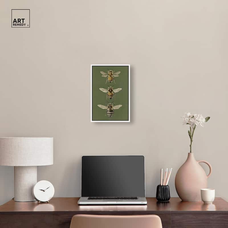 Anatomy of the Bee Canvas by Art Remedy