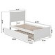 preview thumbnail 24 of 62, AFI Metro Platform Bed with Matching Footboard & Trundle