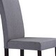 preview thumbnail 4 of 2, Porch & Den Devin Contemporary 5-piece Grey Fabric Upholstered Grid-tufting Dining Set