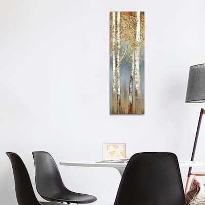 iCanvas "Butterscotch Birch Trees I" by Allison Pearce Canvas Print