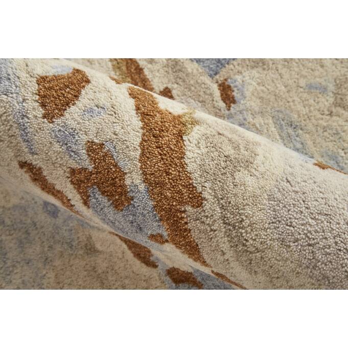 Tudu Abstract Stain Resistant Area Rug By HomeRoots - 2' x 3'