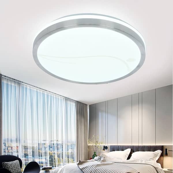 LED Flush Mount Ceiling Light Fixture Flat Modern Ceiling Lamp for