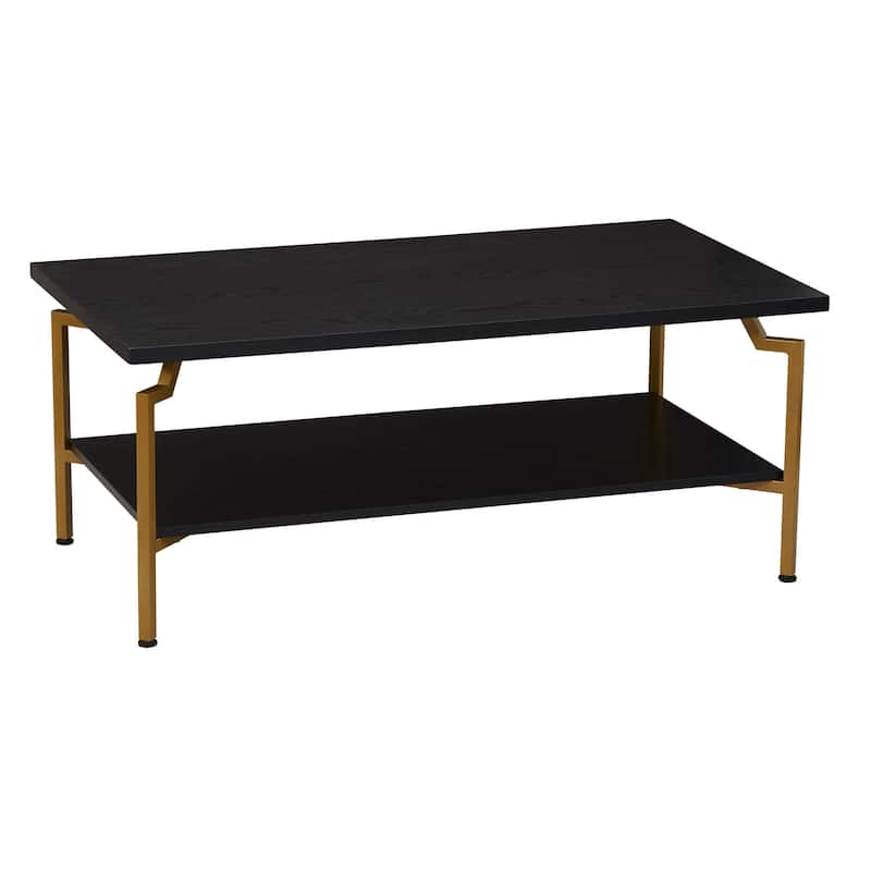 Household Essentials Modern Wood Coffee Table