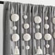 preview thumbnail 19 of 77, Lush Decor Boho Pom Pom Tassel Linen Window Curtain Panel (Single)