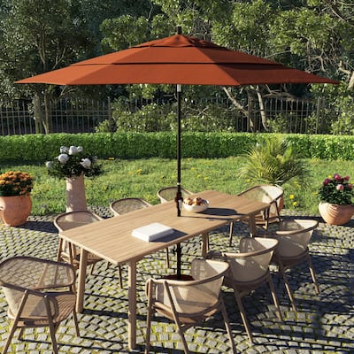 California Umbrella 11-Foot Market Umbrella in Bronze