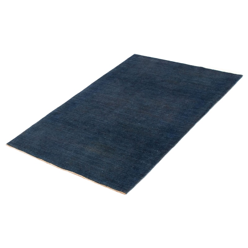 Pak Finest Gabbeh Navy Rug 4'0" x 6'1" - 4'0 x 6'1