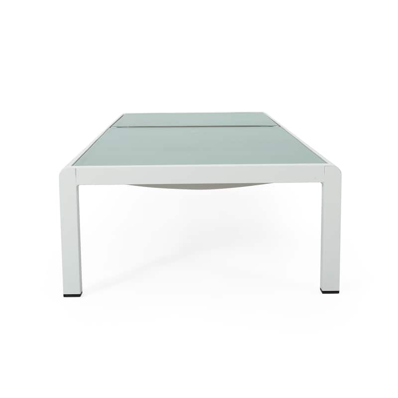 Cape Coral Kd Chaise Lounge Wht(Mp2)