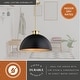 preview thumbnail 5 of 11, Devon 1L LED Compatible Mid-Century Modern Pendant Light