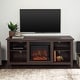 preview thumbnail 1 of 9, Middlebrook 58-inch Fireplace TV Stand Espresso