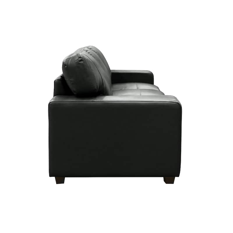 Bordeaux Leather Match Sofa, Loveseat, Armchair and Ottoman