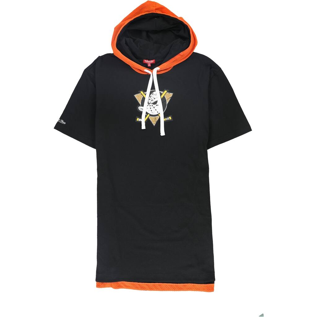 Mitchell & Ness Womens Anaheim Ducks Hoodie Dress