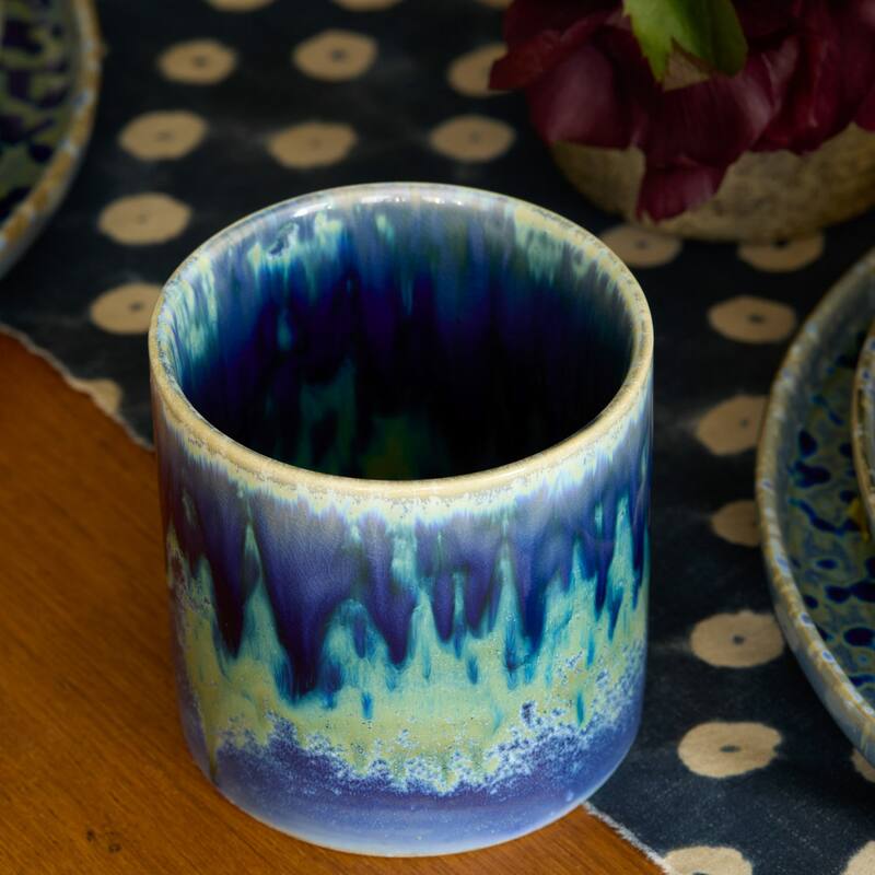 LEMIEUX ET CIE Hanami 4-Piece Stoneware Cup Set