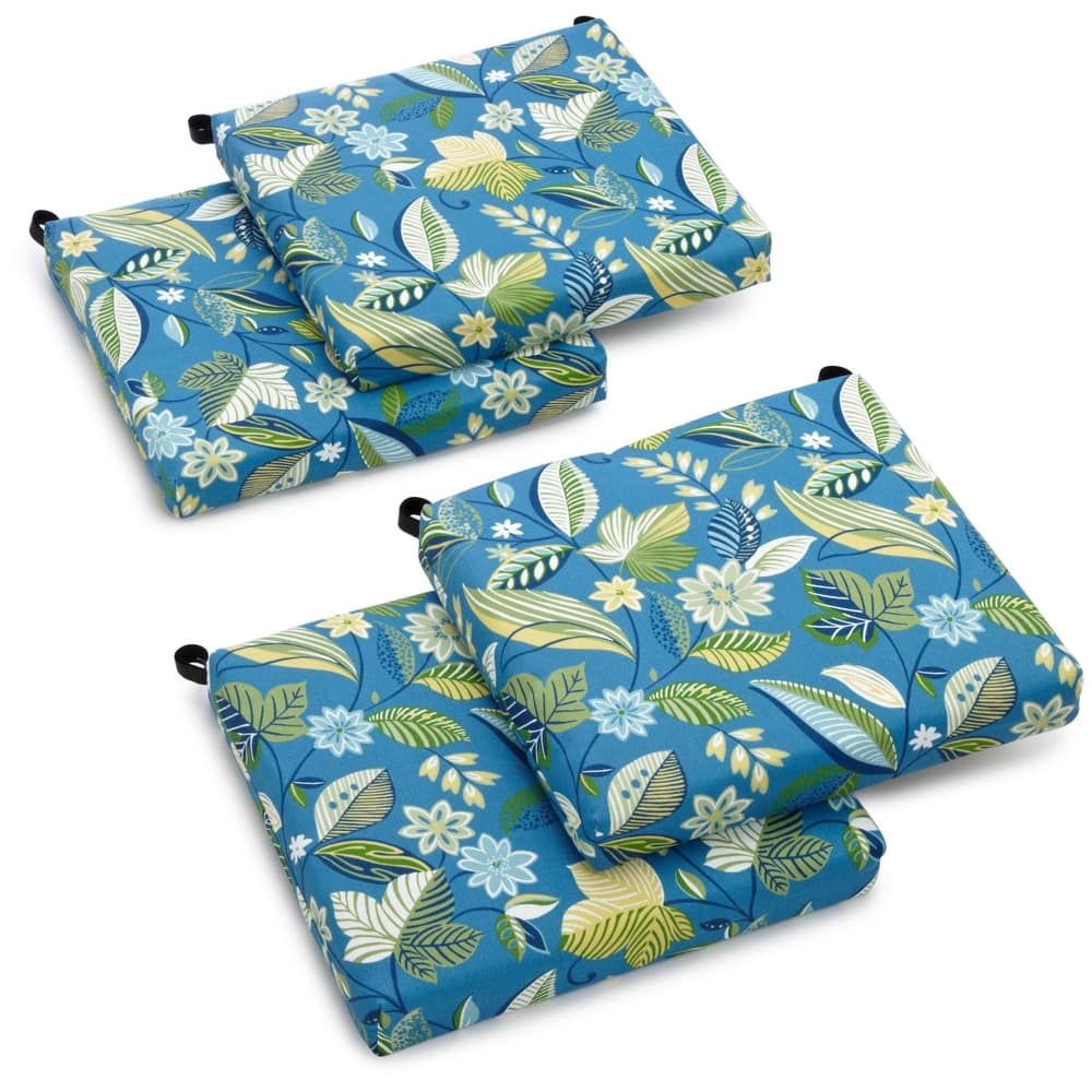 20-inch by 19-inch Indoor/Outdoor Chair Cushions (Set of 4) - 20 x 19