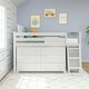 preview thumbnail 2 of 29, Max and Lily Twin-Size Low Loft with 3-Drawer and 6-Drawer Dressers