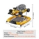 preview thumbnail 18 of 19, PP 4-in-1 Baby Walker with Wheels, Music and Foldable Design - 28.3” L x 27.6” W x 21.7” H