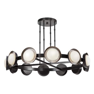 Alora Lighting CH320050 Alonso 51" Wide LED Ring Chandelier