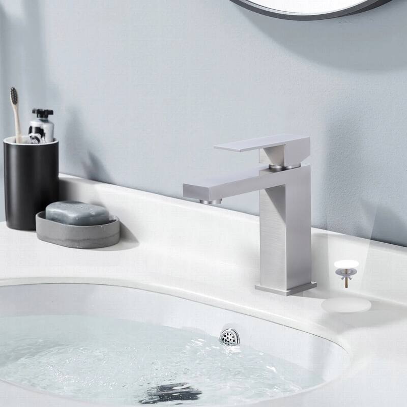 WOWOW Sink Hole Cover Fits 0.31 to 1.89" Holes, Easy Install