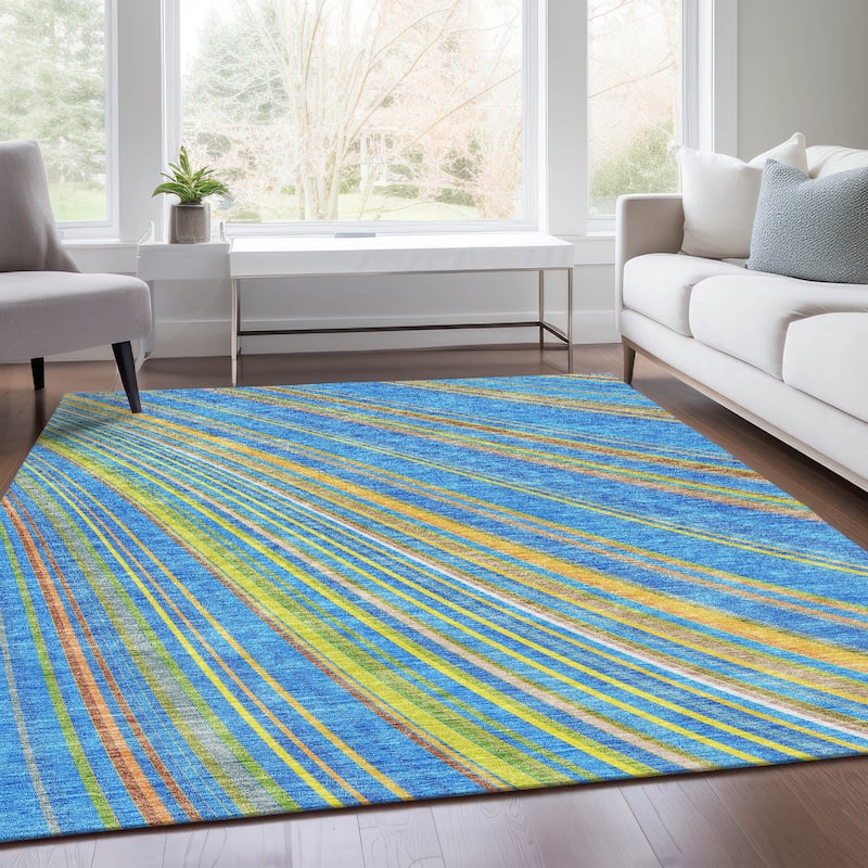 Premium Washable Super Soft Modern Flow Mayfield Rug